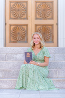 Missionary Photoshoot: Isabelle Petersen at Bountiful Temple