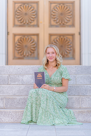 Missionary Photoshoot: Isabelle Petersen at Bountiful Temple
