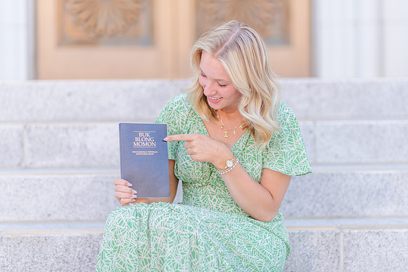 Missionary Photoshoot: Isabelle Petersen at Bountiful Temple