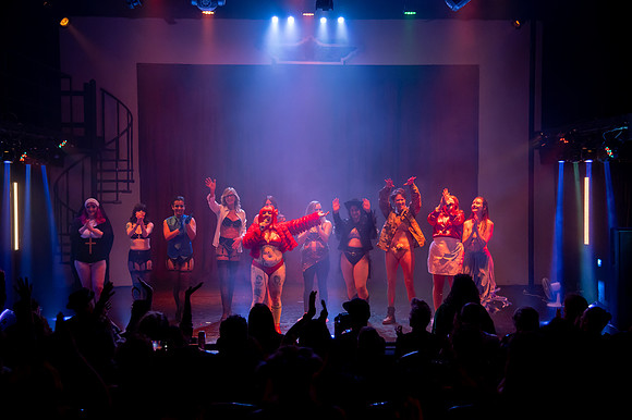 Madazon Can Can Presents: A Vibrant Student Burlesque Showcase at Pearl and Main