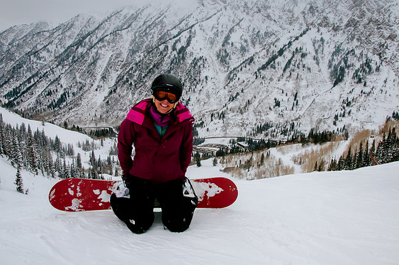 Portrait at Snowbird