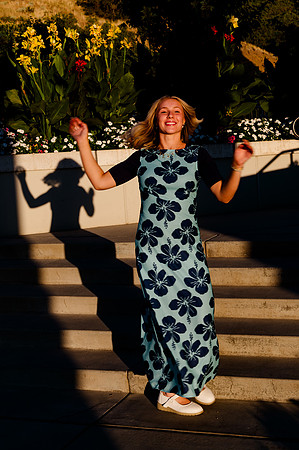 Missionary Photoshoot: Isabelle Petersen at Bountiful Temple