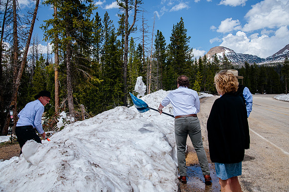 now in June: Megan Collins and Seth Underwood's Mountain Wedding