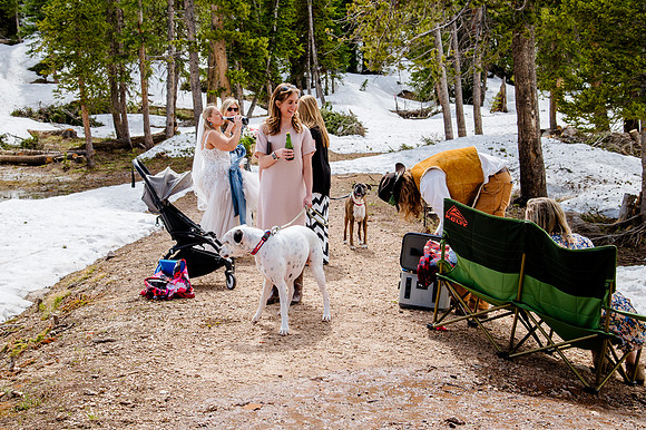 now in June: Megan Collins and Seth Underwood's Mountain Wedding