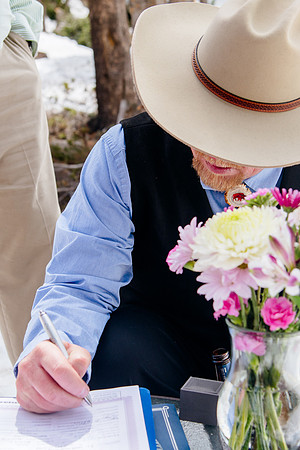 now in June: Megan Collins and Seth Underwood's Mountain Wedding
