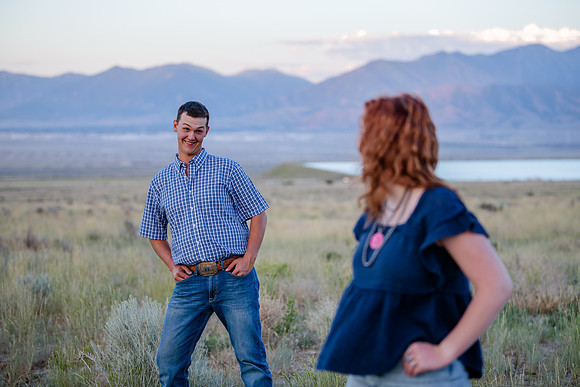 Lund Family Photo Session: Capturing Memories in the West Utah Desert at Sunset