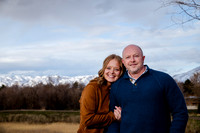 A Snowy Moment & First Kiss Revisited: Heather & Chad’s Engagement at Wheeler Farm