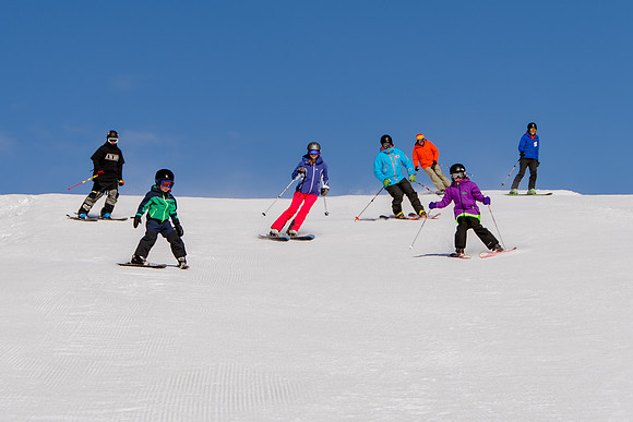 Family Ski at Snowbasin 4-5-17-8477