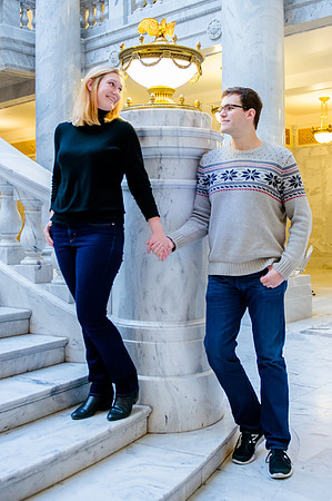 Keith and Leah at the capitol building-8859
