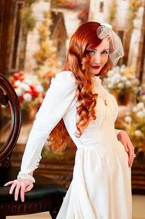 Indoor bridal photography in Salt Lake City