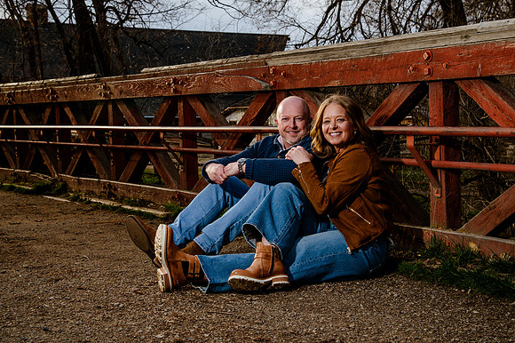 A Snowy Moment & First Kiss Revisited: Heather & Chad’s Engagement at Wheeler Farm