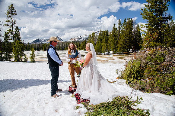 now in June: Megan Collins and Seth Underwood's Mountain Wedding