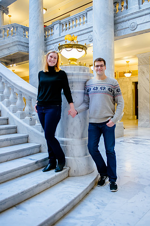 Keith and Leah at the capitol building-8855