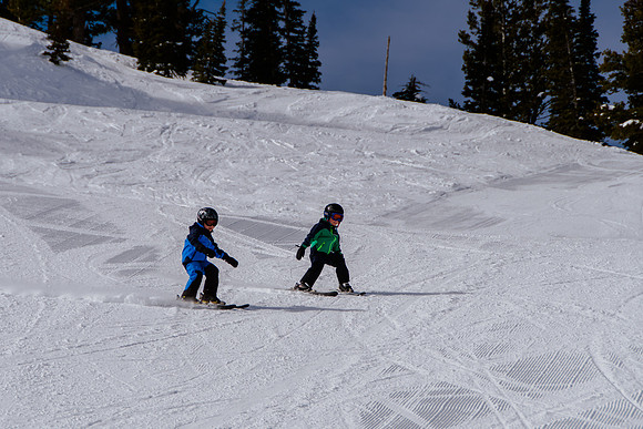 Family Ski at Snowbasin 4-5-17-8702