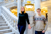 Keith and Leah at the capitol building-8866