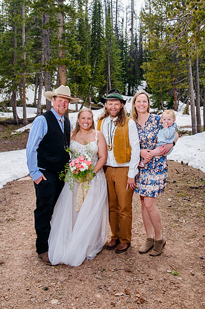 now in June: Megan Collins and Seth Underwood's Mountain Wedding