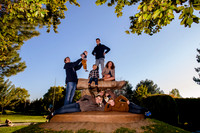 Family Portraits at the International Peace Gardens