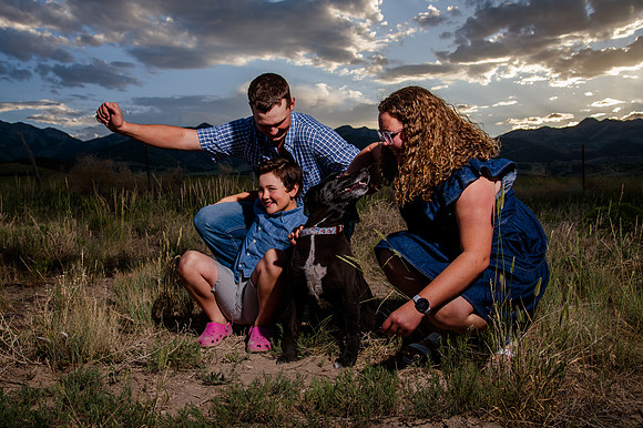 Lund Family Photo Session: Capturing Memories in the West Utah Desert at Sunset