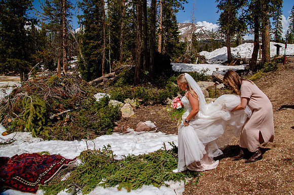now in June: Megan Collins and Seth Underwood's Mountain Wedding