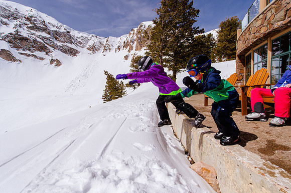 Family Ski at Snowbasin 4-5-17-7597-2
