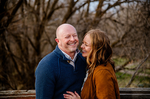 A Snowy Moment & First Kiss Revisited: Heather & Chad’s Engagement at Wheeler Farm