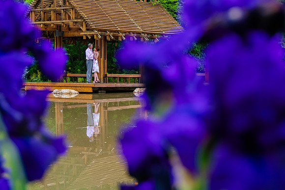 Rob and Brenda at Red Butte Garden-0750