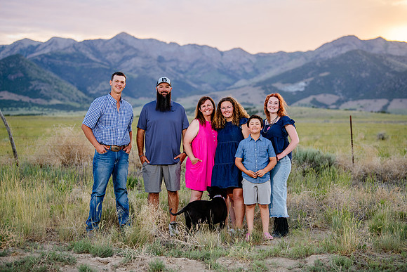 Lund Family Photo Session: Capturing Memories in the West Utah Desert at Sunset