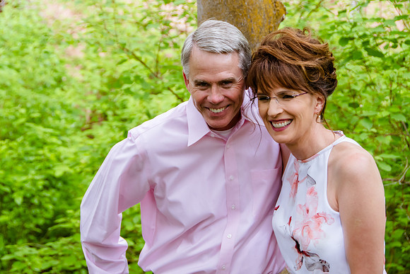 Rob and Brenda at Red Butte Garden-0425