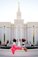 Missionary Photoshoot: Isabelle Petersen at Bountiful Temple