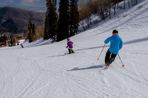 Family Ski at Snowbasin 4-5-17-8848