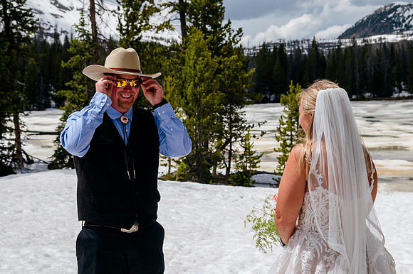 now in June: Megan Collins and Seth Underwood's Mountain Wedding