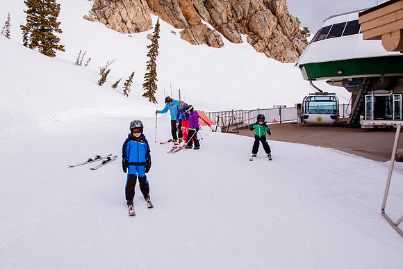 Family Ski at Snowbasin 4-5-17-6788