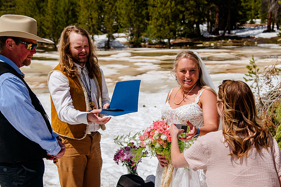 now in June: Megan Collins and Seth Underwood's Mountain Wedding