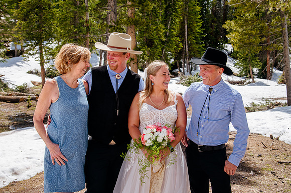 now in June: Megan Collins and Seth Underwood's Mountain Wedding