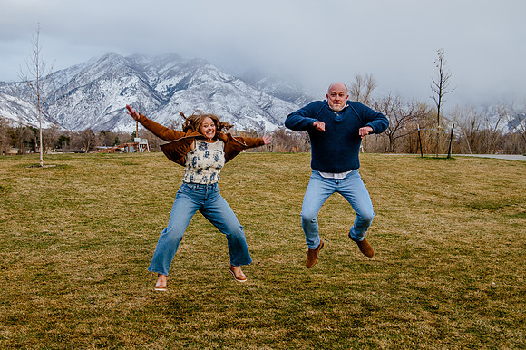 A Snowy Moment & First Kiss Revisited: Heather & Chad’s Engagement at Wheeler Farm