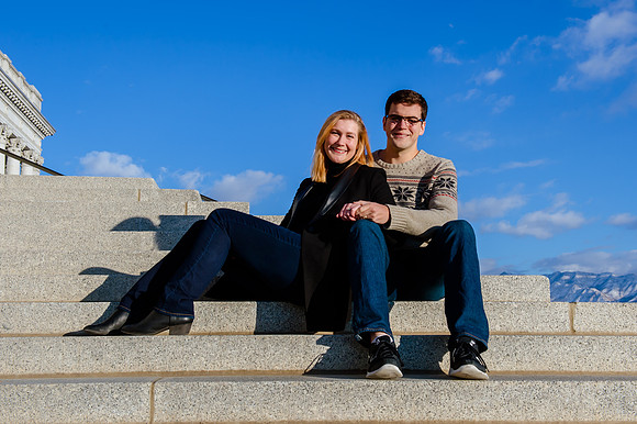 Keith and Leah at the capitol building-9014