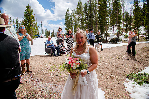 now in June: Megan Collins and Seth Underwood's Mountain Wedding