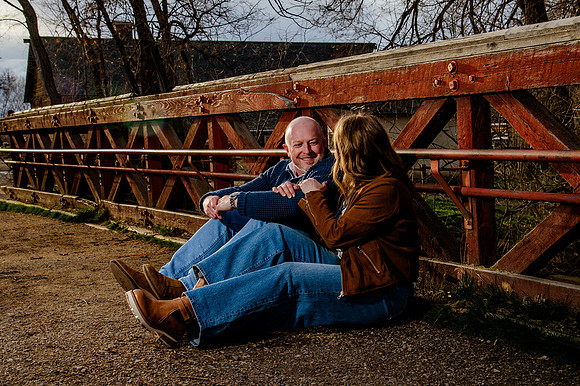 A Snowy Moment & First Kiss Revisited: Heather & Chad’s Engagement at Wheeler Farm