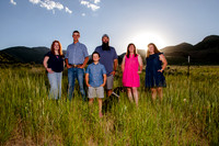 Lund Family Photo Session: Capturing Memories in the West Utah Desert at Sunset