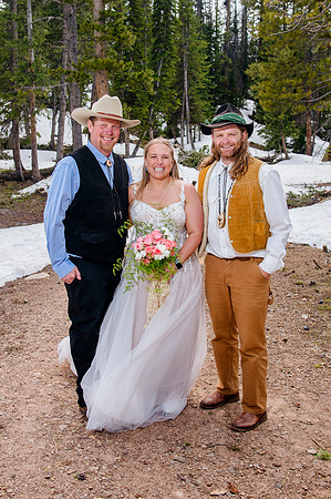 now in June: Megan Collins and Seth Underwood's Mountain Wedding