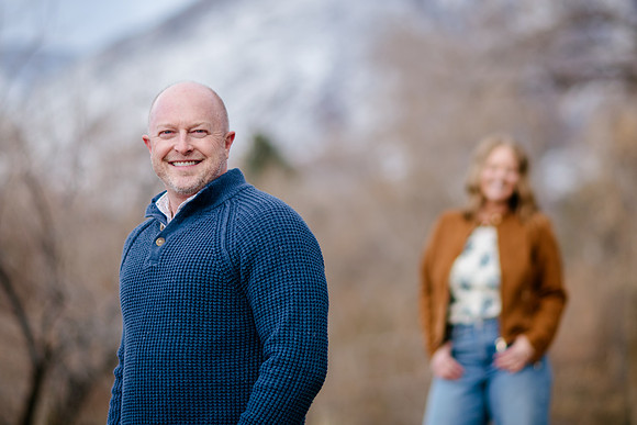 A Snowy Moment & First Kiss Revisited: Heather & Chad’s Engagement at Wheeler Farm