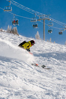 Skiing in the deep stuff at Snowbird-9096