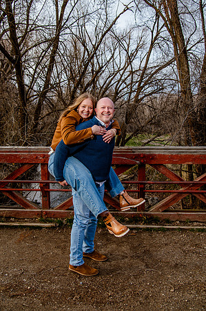A Snowy Moment & First Kiss Revisited: Heather & Chad’s Engagement at Wheeler Farm