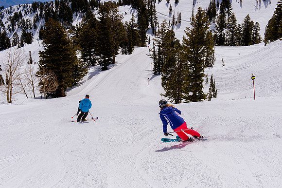 Family Ski at Snowbasin 4-5-17-7803-2