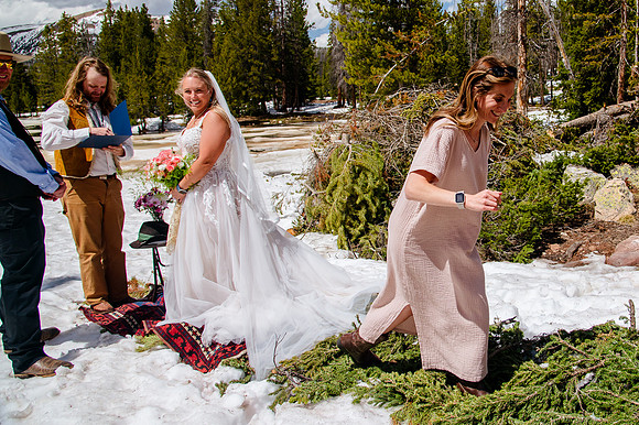 now in June: Megan Collins and Seth Underwood's Mountain Wedding