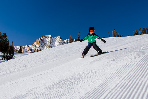 Family Ski at Snowbasin 4-5-17-8361