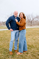 A Snowy Moment & First Kiss Revisited: Heather & Chad’s Engagement at Wheeler Farm