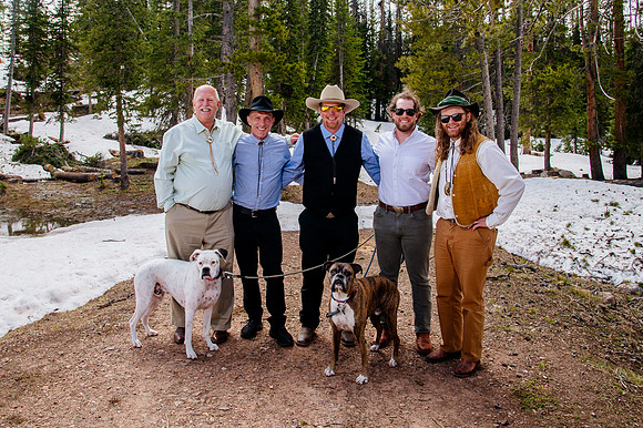 now in June: Megan Collins and Seth Underwood's Mountain Wedding