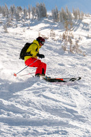 Skiing in the deep stuff at Snowbird-9101