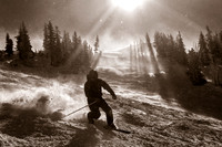 Skiing in the deep stuff at Snowbird-8967